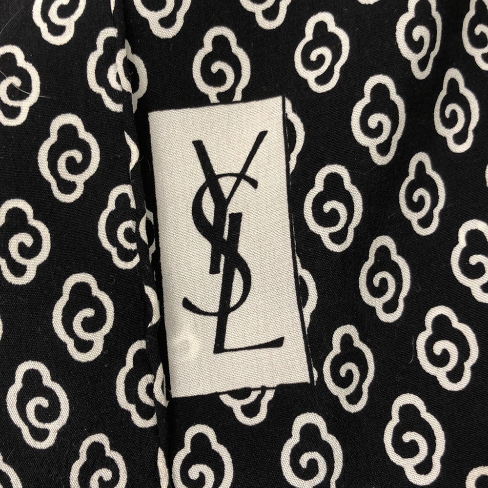 Men’s Yves Saint Laurent vintage silk scarf